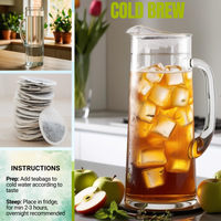 Mint Apple Flavored Black Tea, Nbr 66. 25 Count.
